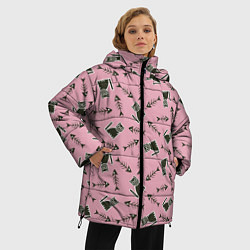 Куртка зимняя женская Фамильяр, цвет: 3D-черный — фото 2