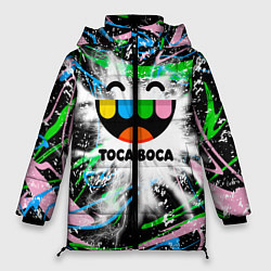 Куртка зимняя женская Toca Boca: Весельчак, цвет: 3D-черный