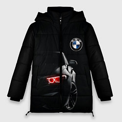 Куртка зимняя женская BMW МИНИМЛ, цвет: 3D-черный