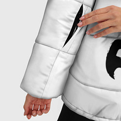 Куртка зимняя женская BENDY - БЕНДИ БРЫЗГИ КРАСКИ, цвет: 3D-светло-серый — фото 2