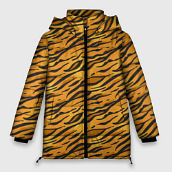 Куртка зимняя женская Тигровый Окрас Tiger, цвет: 3D-черный