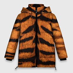 Куртка зимняя женская ТИГРИНАЯ ШКУРА, цвет: 3D-черный