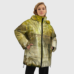Куртка зимняя женская Elden Ring - междуземье, цвет: 3D-светло-серый — фото 2