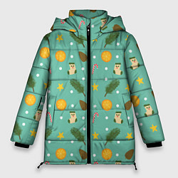 Женская зимняя куртка Cozy pattern Зимний узор
