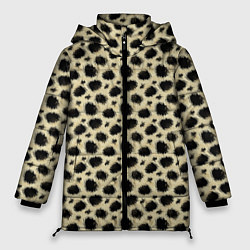 Куртка зимняя женская Шкура Леопарда Leopard, цвет: 3D-светло-серый