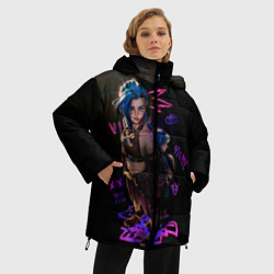 Куртка зимняя женская My enemy, цвет: 3D-черный — фото 2
