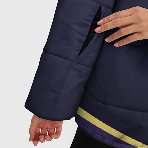 Женская зимняя куртка КОСТЮМ КАМИСАТО АЯКИ / 3D-Светло-серый – фото 5