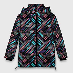 Куртка зимняя женская Спорт Sport, цвет: 3D-черный