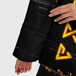 Куртка зимняя женская The Witcher Neon, цвет: 3D-светло-серый — фото 2