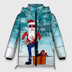 Женская зимняя куртка Hipster Santa 2022