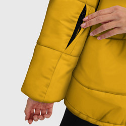 Куртка зимняя женская Mr Beast Pixel Art, цвет: 3D-черный — фото 2
