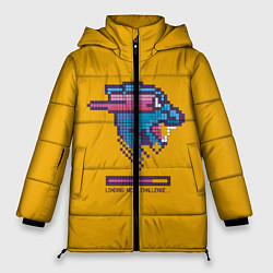 Женская зимняя куртка Mr Beast Pixel Art