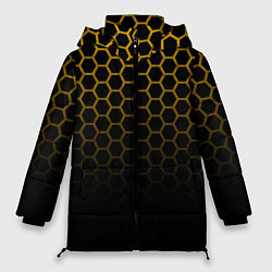 Куртка зимняя женская Неоновая кольчуга Gold neon, цвет: 3D-светло-серый