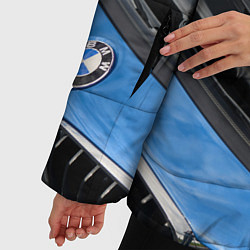 Куртка зимняя женская BMW Engine Twin Power Turbo, цвет: 3D-черный — фото 2