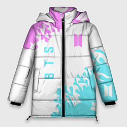 Женская зимняя куртка BTS патер