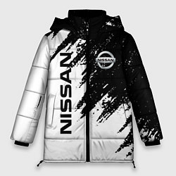 Куртка зимняя женская Nissan xtrail, цвет: 3D-черный