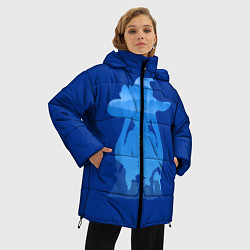Куртка зимняя женская Астролог Мона, цвет: 3D-черный — фото 2