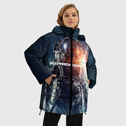 Куртка зимняя женская Котосмонафт, цвет: 3D-красный — фото 2