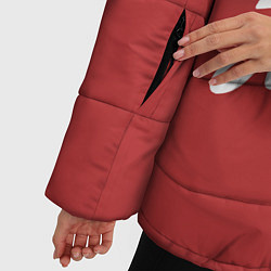 Куртка зимняя женская Турция - Turkey, цвет: 3D-красный — фото 2