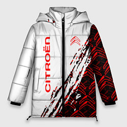 Куртка зимняя женская Citroen ситроен, цвет: 3D-красный