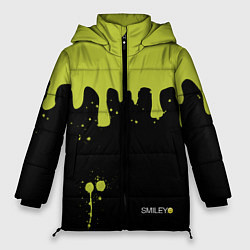 Куртка зимняя женская Smiley Смайл Брызги, цвет: 3D-черный