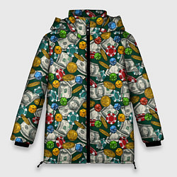 Куртка зимняя женская Казино - Casino, цвет: 3D-черный