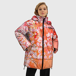 Куртка зимняя женская Весенняя волна, цвет: 3D-красный — фото 2