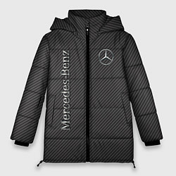 Женская зимняя куртка Mercedes карбоновые полосы