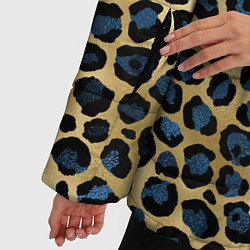 Куртка зимняя женская Стиль леопарда шкура леопарда, цвет: 3D-красный — фото 2