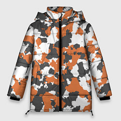 Куртка зимняя женская Orange Camo, цвет: 3D-светло-серый