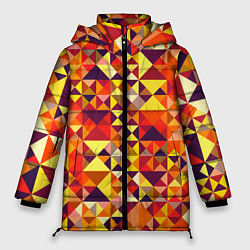 Куртка зимняя женская Камуфляж спортивный Призма - закат, цвет: 3D-светло-серый