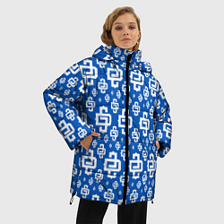 Куртка зимняя женская Blue Pattern Dope Camo Dope Street Market, цвет: 3D-красный — фото 2