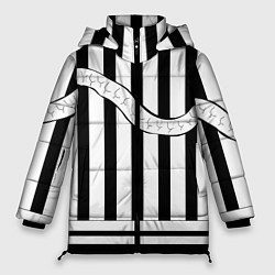 Куртка зимняя женская ОБАНАЙ ИГУРО ХАЁРИ, цвет: 3D-светло-серый