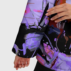 Куртка зимняя женская Color abstraction Pattern Vanguard, цвет: 3D-светло-серый — фото 2