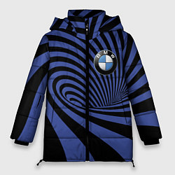 Куртка зимняя женская BMW Pattern Germany, цвет: 3D-светло-серый