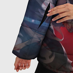 Куртка зимняя женская Красивый Хяккимару, цвет: 3D-красный — фото 2