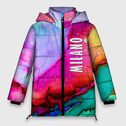 Куртка зимняя женская Milano Fashion pattern, цвет: 3D-светло-серый