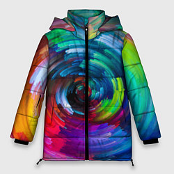 Куртка зимняя женская Vanguard color pattern 2029, цвет: 3D-красный