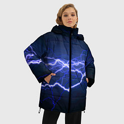 Куртка зимняя женская Lightning Fashion 2025 Neon, цвет: 3D-красный — фото 2