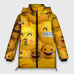 Куртка зимняя женская Смаилы, цвет: 3D-черный