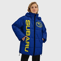Куртка зимняя женская SUBARU-СУБАРУ Классические цвета, цвет: 3D-черный — фото 2