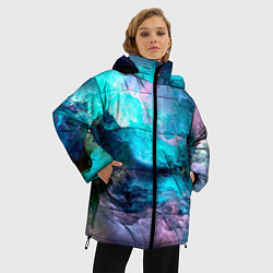 Куртка зимняя женская МОРСКОЙ ШТОРМ, цвет: 3D-черный — фото 2