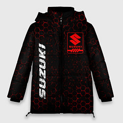 Куртка зимняя женская SUZUKI Suzuki Графика, цвет: 3D-черный