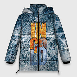 Женская зимняя куртка IN COLD logo with ice