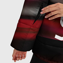 Куртка зимняя женская Lexus - абстракция, цвет: 3D-черный — фото 2