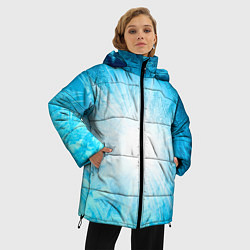 Куртка зимняя женская Лед Вспышка света, цвет: 3D-красный — фото 2