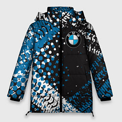 Женская зимняя куртка Bmw след шин