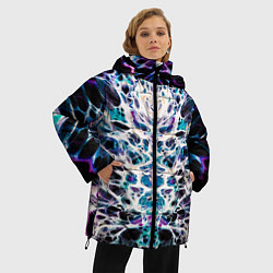Куртка зимняя женская Dark Web, цвет: 3D-светло-серый — фото 2
