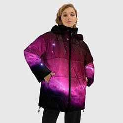 Куртка зимняя женская Night Nebula, цвет: 3D-светло-серый — фото 2