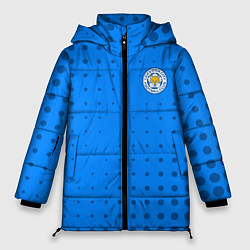 Женская зимняя куртка Leicester city Абстракция